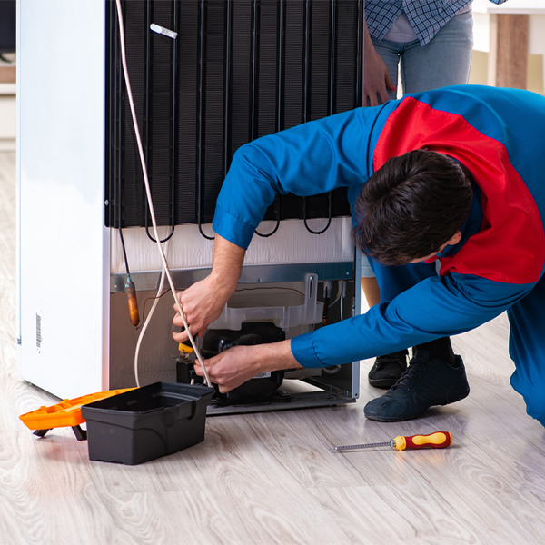 how much do you charge for refrigerator repair services in Hillsboro Pines